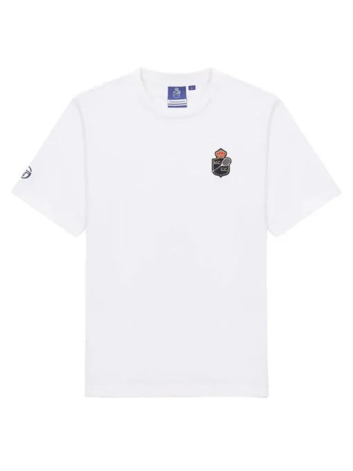 Sergio Tacchini T-Shirts<Rally Mch T-Shirt- Off White