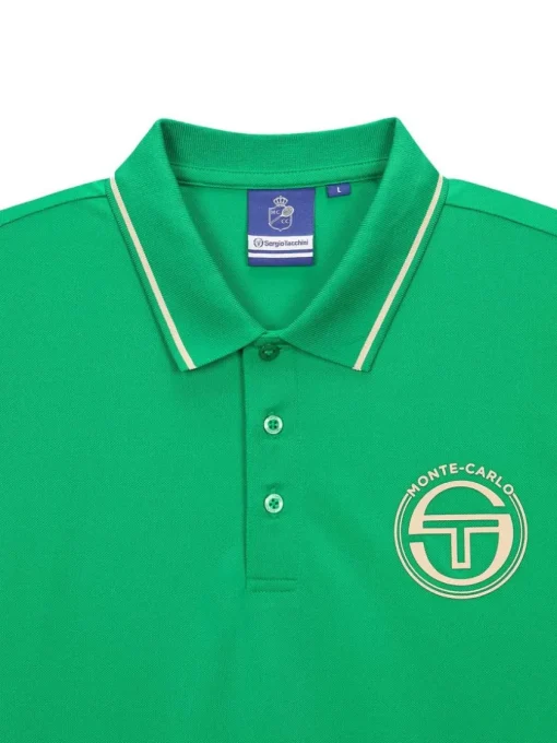Sergio Tacchini For The Court<Ranking Staff Polo- Green