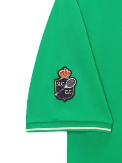 Sergio Tacchini For The Court<Ranking Staff Polo- Green