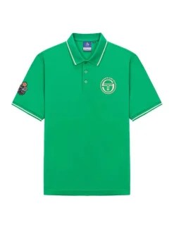 Sergio Tacchini View All<Ranking Staff Polo- Green
