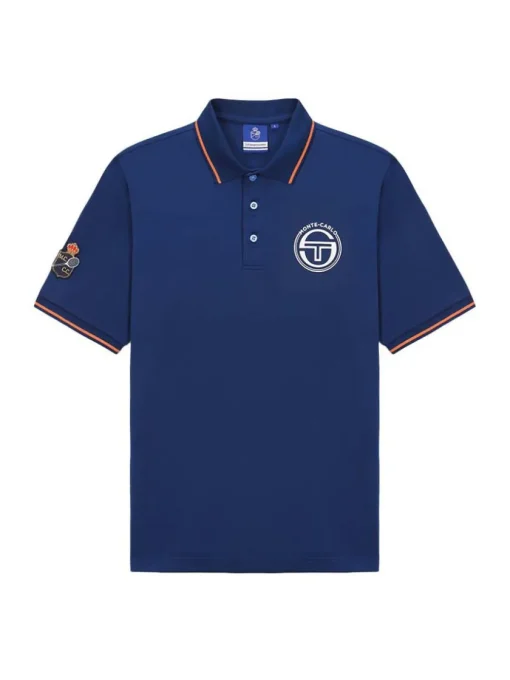 Sergio Tacchini For The Court<Ranking Staff Polo- Navy