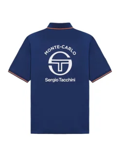 Sergio Tacchini For The Court<Ranking Staff Polo- Navy