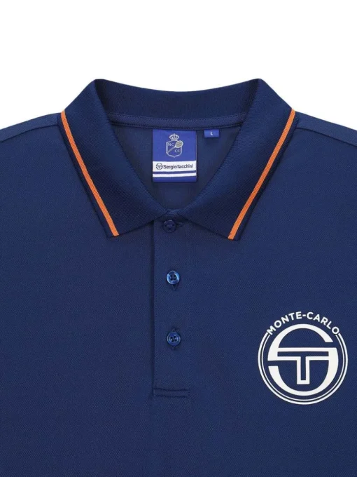 Sergio Tacchini For The Court<Ranking Staff Polo- Navy