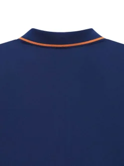 Sergio Tacchini For The Court<Ranking Staff Polo- Navy