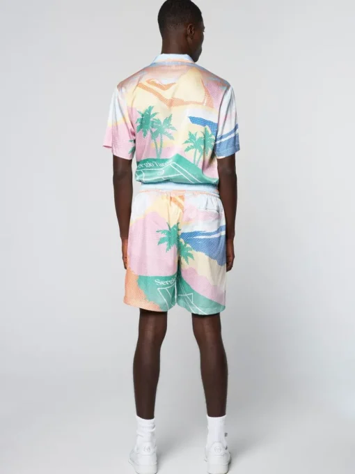 Sergio Tacchini View All<Riviera Short- Deep Mint/ Multi