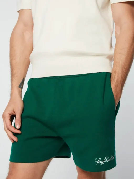 Sergio Tacchini Polos<Roselli Knit Polo- Evergreen