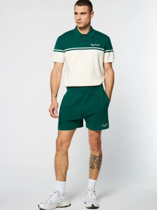 Sergio Tacchini Matching Separates<Roselli Knit Short- Evergreen