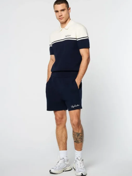 Sergio Tacchini Knitwear<Roselli Knit Short- Maritime Blue