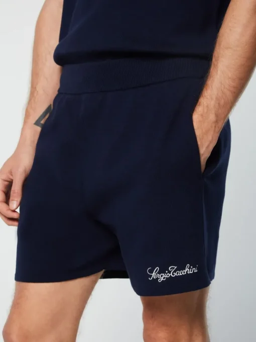 Sergio Tacchini Knitwear<Roselli Knit Short- Maritime Blue