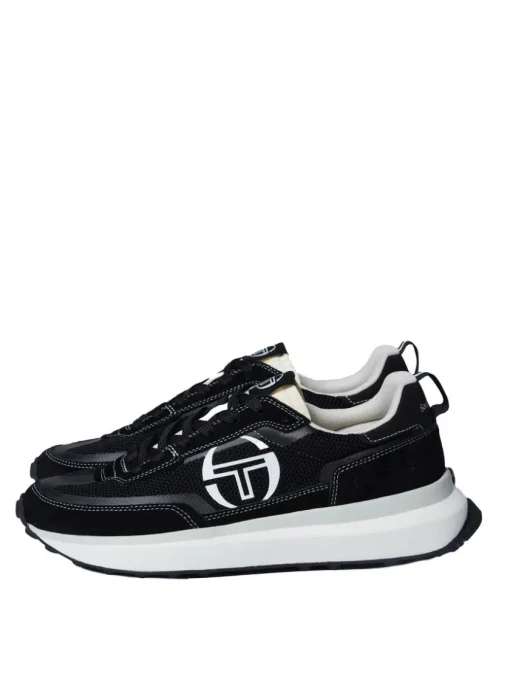 Sergio Tacchini View All<70'S Racer Sneaker- Raven/ Antique White/ December Sky