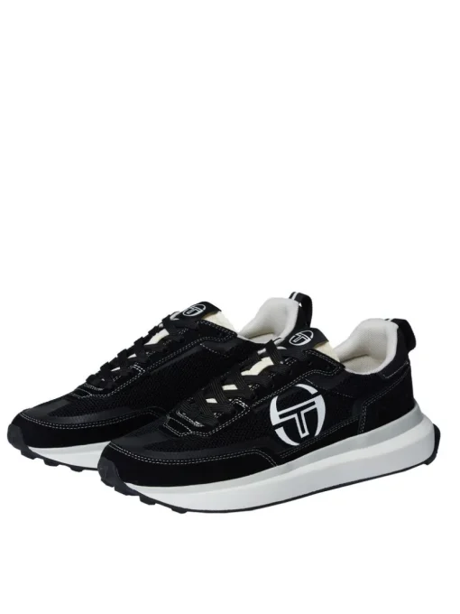 Sergio Tacchini View All<70'S Racer Sneaker- Raven/ Antique White/ December Sky