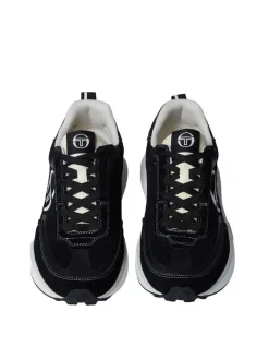 Sergio Tacchini View All<70'S Racer Sneaker- Raven/ Antique White/ December Sky