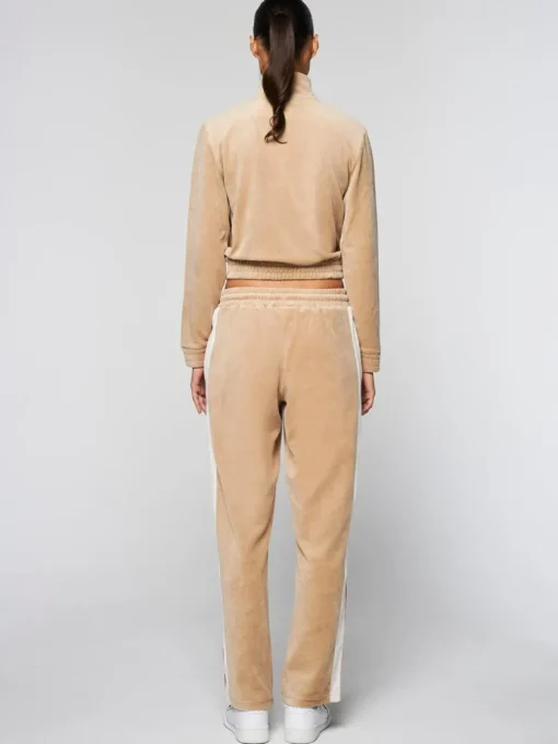 Sergio Tacchini Velour<Sara Velour Track Jacket- Humus