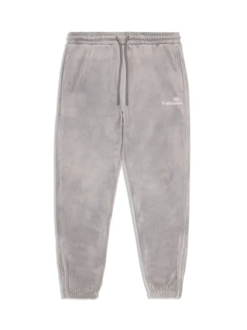 Sergio Tacchini View All<Scopeto Velour Pant- Sleet/ Gardenia