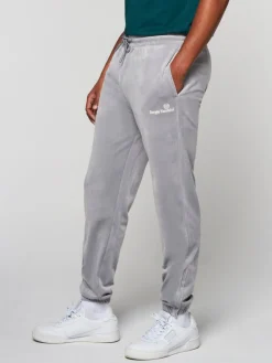 Sergio Tacchini View All<Scopeto Velour Pant- Sleet/ Gardenia