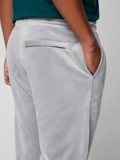 Sergio Tacchini View All<Scopeto Velour Pant- Sleet/ Gardenia