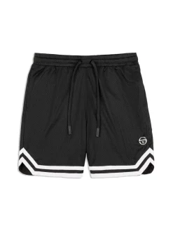 Sergio Tacchini Shorts And Swim<Spazio Banda Mesh Short- Black Beauty
