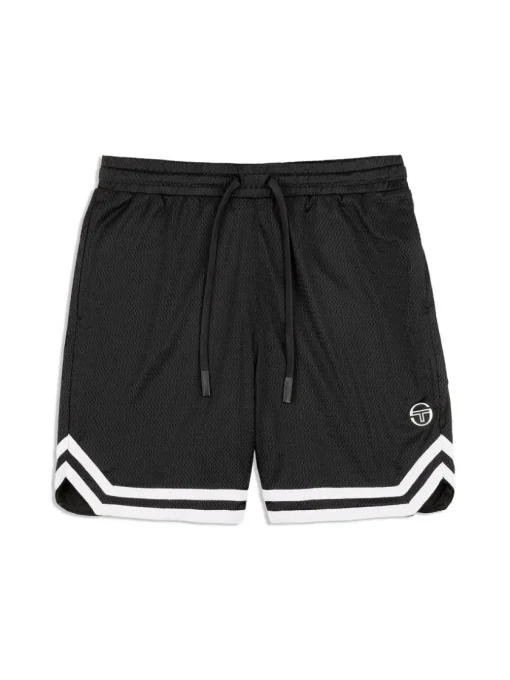 Sergio Tacchini Shorts And Swim<Spazio Banda Mesh Short- Black Beauty