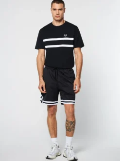 Sergio Tacchini Shorts And Swim<Spazio Banda Mesh Short- Black Beauty