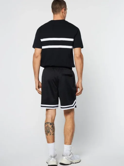 Sergio Tacchini Shorts And Swim<Spazio Banda Mesh Short- Black Beauty