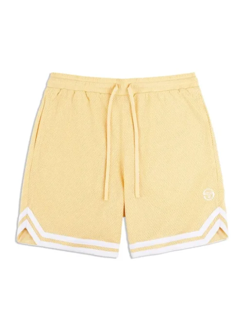 Sergio Tacchini Matching Separates<Spazio Banda Mesh Short- Golden Haze