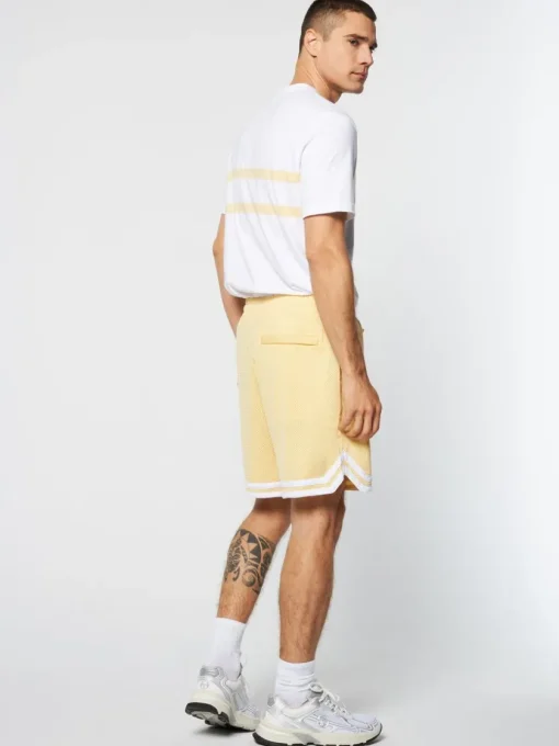 Sergio Tacchini Matching Separates<Spazio Banda Mesh Short- Golden Haze