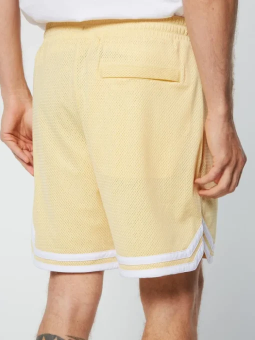 Sergio Tacchini Matching Separates<Spazio Banda Mesh Short- Golden Haze