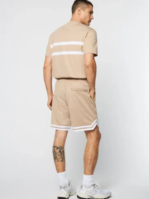 Sergio Tacchini Shorts And Swim<Spazio Banda Mesh Short- Humus