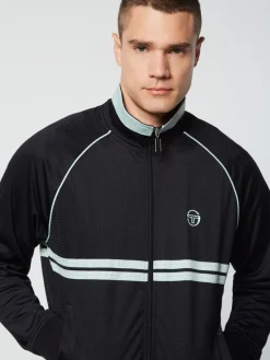 Sergio Tacchini Jackets<Spazio Dallas Track Jacket- Black Beauty
