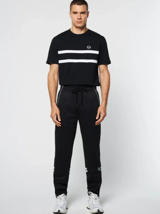 Sergio Tacchini Pants And Sweatpants<Spazio Dallas Track Pant- Black Beauty