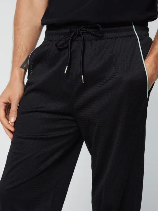 Sergio Tacchini Pants And Sweatpants<Spazio Dallas Track Pant- Black Beauty
