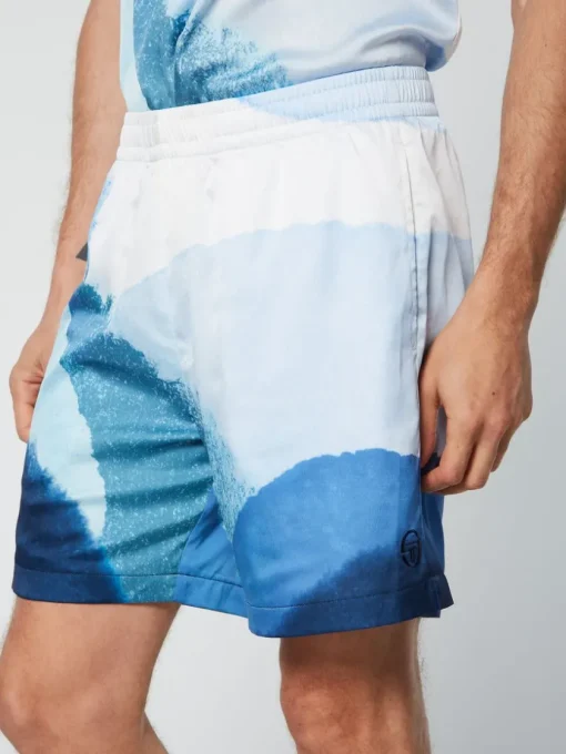 Sergio Tacchini Matching Separates<Spiaggia Cabana Short- Maritime Blue/ Multi