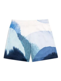 Sergio Tacchini Shorts And Swim<Spiaggia Cabana Short- Maritime Blue/ Multi