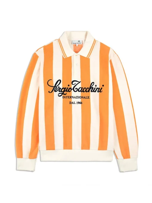 Sergio Tacchini Polos<Sponda Polo- Gardenia/ Tangerine