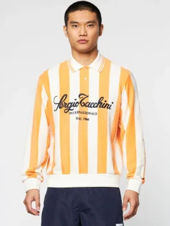 Sergio Tacchini Matching Separates<Sponda Polo- Gardenia/ Tangerine