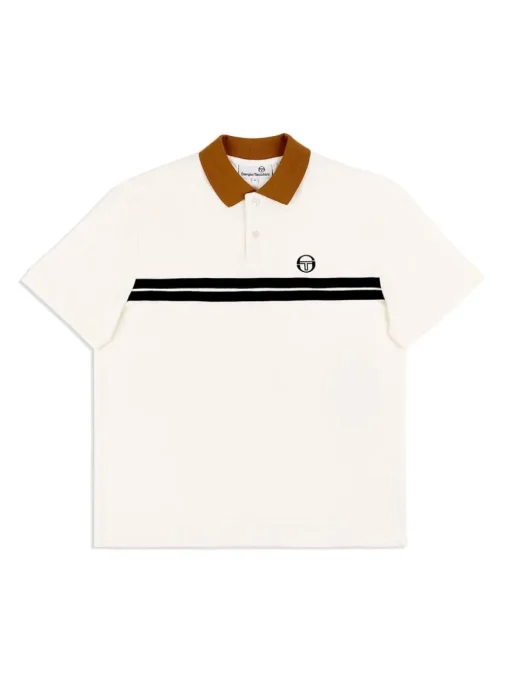 Sergio Tacchini View All<Supermac Polo- Gardenia/ Meerkat