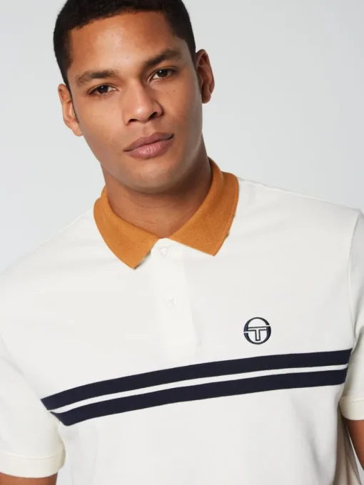 Sergio Tacchini View All<Supermac Polo- Gardenia/ Meerkat