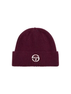 Sergio Tacchini Headwear<Tacchini Beanie-Grape Wine