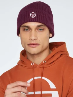 Sergio Tacchini Headwear<Tacchini Beanie-Grape Wine