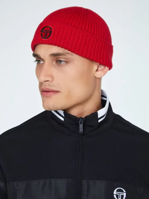 Sergio Tacchini Headwear<Tacchini Beanie-Tango Red