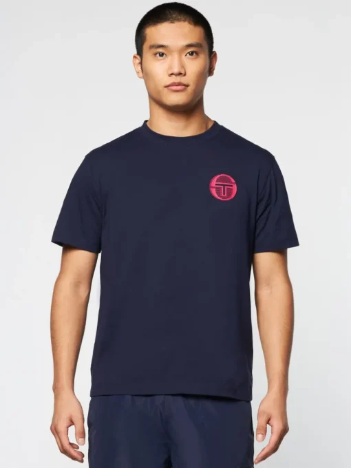 Sergio Tacchini T-Shirts<Tenda T-Shirt- Maritime Blue