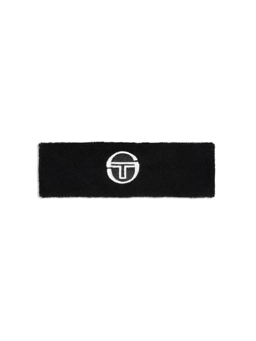 Sergio Tacchini Headwear<Tennis Headband- Black