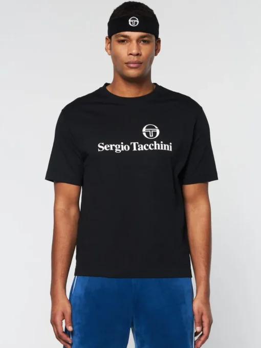 Sergio Tacchini Headwear<Tennis Headband- Black