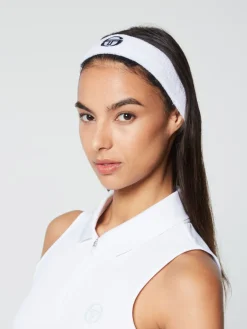 Sergio Tacchini Headwear<Tennis Headband- White