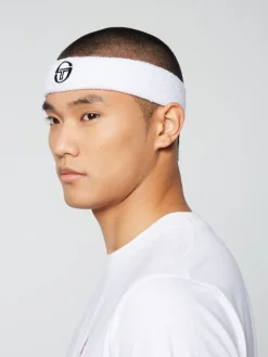 Sergio Tacchini Headwear<Tennis Headband- White