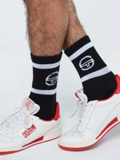Sergio Tacchini Socks<Tennis Sock- Black