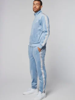 Sergio Tacchini Velour<Tipo Velour Track Jacket- Mountain Spring
