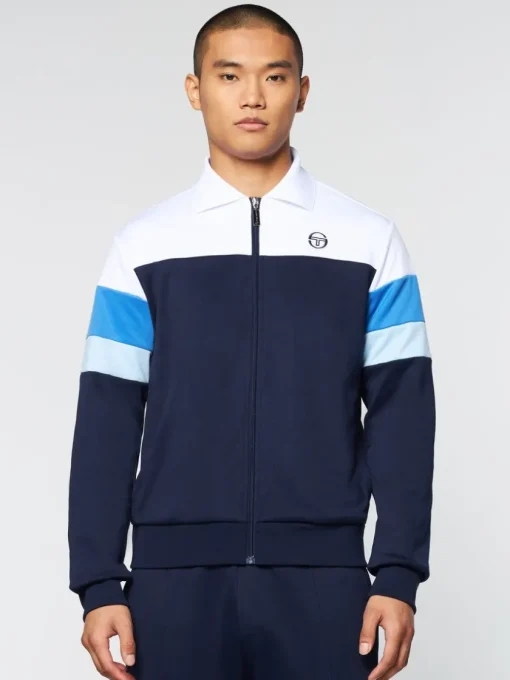 Sergio Tacchini View All<Tomme Track Jacket Archivio- Maritime Blue
