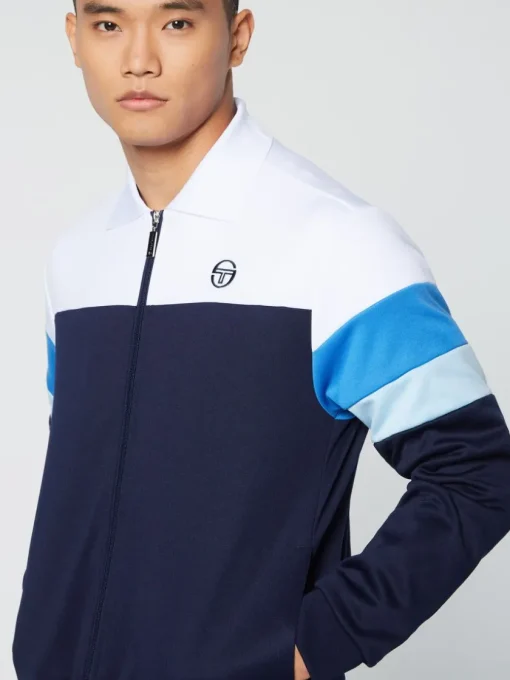 Sergio Tacchini View All<Tomme Track Jacket Archivio- Maritime Blue