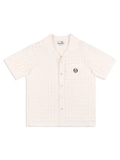 Sergio Tacchini Knitwear<Ulivo Crochet Shirt- Brilliant White